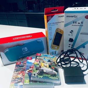 Nintendo Switch **** Brand new with box & charger ** 3 games & Acessories